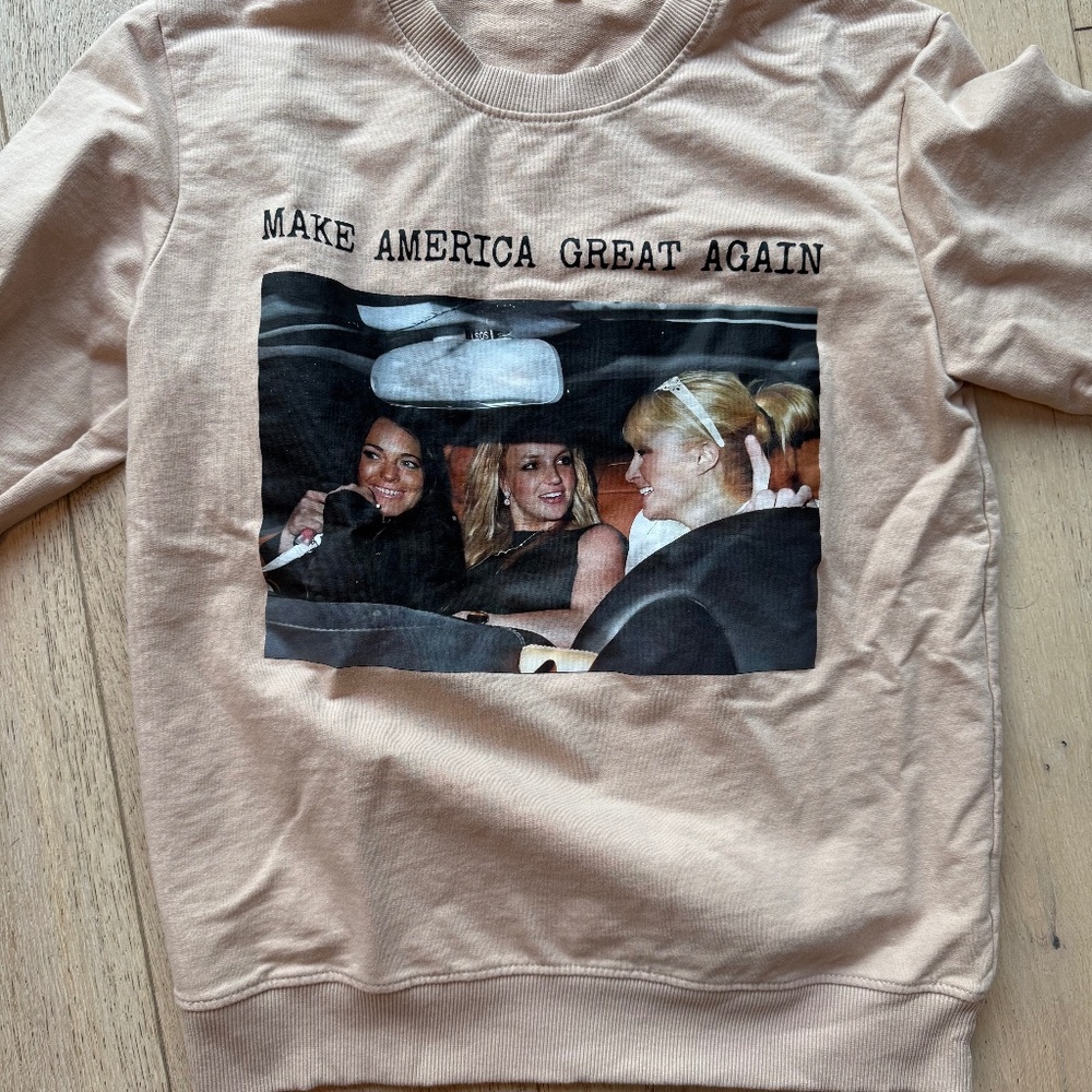 Novelty sweatshirt Britney Spears